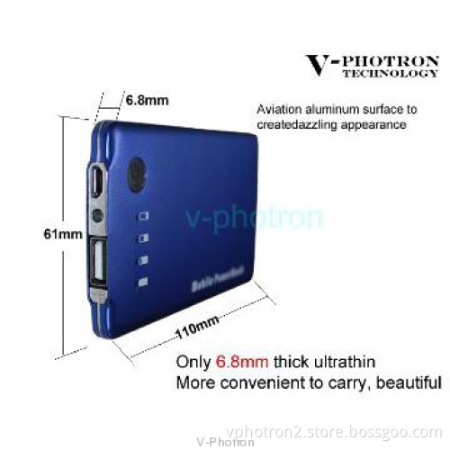 ultra-thin mobile power bank 3500mah
